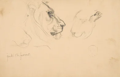 Skissbok med utsikt över Tours, Frankrike och dess omgivningar, 1828-29.