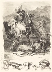 Slaget om Giaour och Pasha (Combat du Giaour et du Pacha)