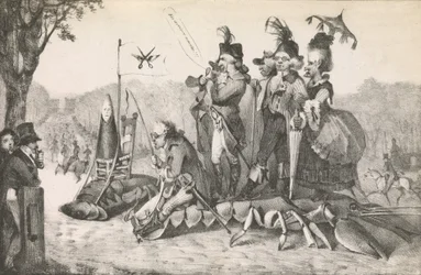 Kräftorna vid Longchamps, 1822, 1822.