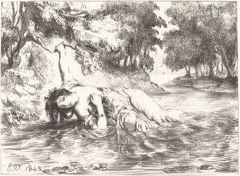 Ophelias död (akt IV, scen VII)