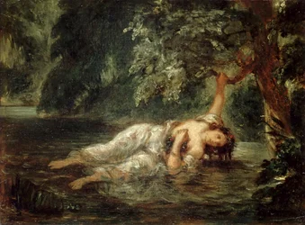 Ofelias död, 1853