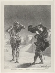 Spöket på terrassen, 1843, 1843.