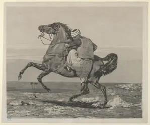 Turk som satte upp sin häst, 1824, 1824.