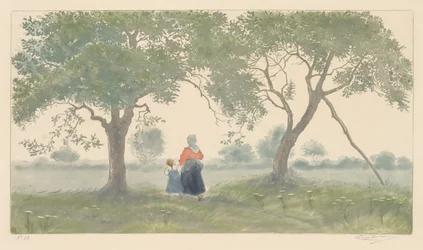 Äppelträden, 1902.