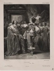 Chronicles of France: Scene of the Fronde - Prinsen av Condé, 1829.