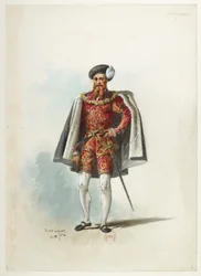 Btv1b84558104 06 - Saint-Saëns - Henrik VIII - Kostymmodeller - Lacoste - 6. Seigneur