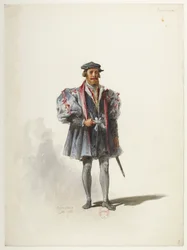 Btv1b84558104 07 - Saint-Saëns - Henrik VIII - Kostymmodeller - Lacoste - 7. Seigneur