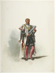 Btv1b84558104 29 - Saint-Saëns - Henrik VIII - Kostymmaketter - Lacoste - 29:e dräkten