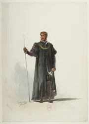Btv1b84558104 30 - Saint-Saëns - Henrik VIII - Kostymmaketter - Lacoste - 30:e kostymen