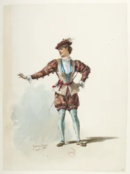 Btv1b84558104 40 - Saint-Saëns - Henrik VIII - Kostymmodeller - Lacoste - 40. Kostym