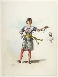 Btv1b84558104 46 - Saint-Saëns - Henrik VIII - Kostymmodeller - Lacoste - 46. Kostym