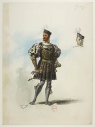 Btv1b84558104 58 - Saint-Saëns - Henrik VIII - Kostymmodeller - Lacoste - 58:e Don Gomez de Feria