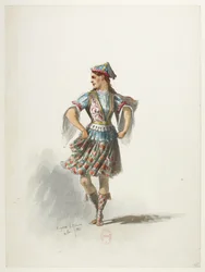 Btv1b84558104 67 - Saint-Saëns - Henrik VIII - Kostymmaketter - Lacoste - 65:e kostymen