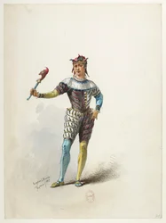 Btv1b84558104 75 - Saint-Saëns - Henrik VIII - Kostymmodeller - Lacoste - 71. Kungens narr