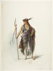 Btv1b84558104 77 - Saint-Saëns - Henrik VIII - Kostymmaketter - Lacoste - 73. Kostym