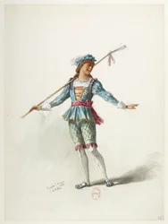 Btv1b84558104 83 - Saint-Saëns - Henrik VIII - Kostymmaketter - Lacoste - 79:e kostymen