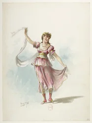 Btv1b84558104 84 - Saint-Saëns - Henrik VIII - Kostymmaketter - Lacoste - 80. Kostym