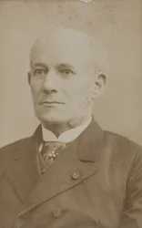 Porträtt av Constant-Louis-Jean-Benjamin Jaurès (1823-1889), (amiral, diplomat, politiker)