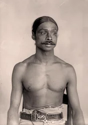 Porträtt av en lankesisk man, ca 1890