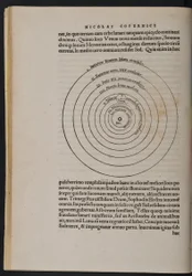 Cz 1.13 f.9v On the Revolutions of the Celestial Worlds av Nicholas Copernicus