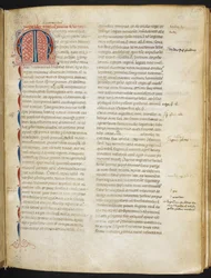 Titus Livius, Ab Urbe condita ("Codex Aginnensis"), f.223r, ca 1325-29 (pergamentkodex)