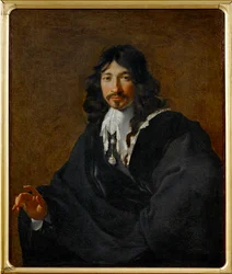Porträtt av "Monsieur Albert" (målning på duk)