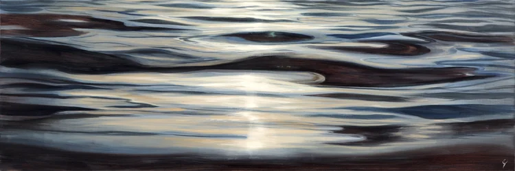 Liquid Silk, 2020 (olja på duk)