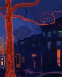 7th Street, Brooklyn, 2016 (digital konst)
