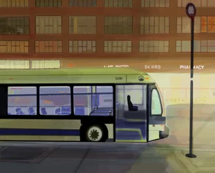 First Light, Union Square , Brooklyn (digital konst)