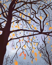 London Planetree , Brooklyn (digital konst)