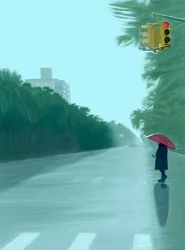 Ocean Parkway, 2025 (digital konst)