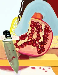 Pomegranate, Brooklyn (digital konst)