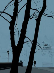 Third Avenue Entrance, Prospect Park (digital konst)