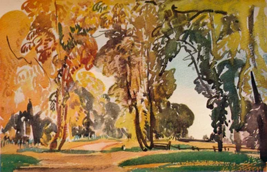 Betchworth Lane, oktober 1917.