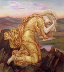 Demeter sörjer Persefone, 1906