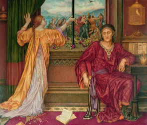Den förgyllda buren, mellan 1900 och 1919. Watts Gallery