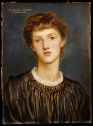 Porträtt av Margaret Rawlins, 1883