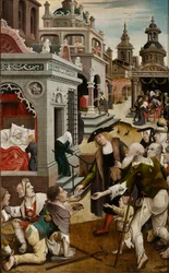 Scen från Saint Rochs liv, 1517.