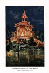 Palais Lumineux Luminous Palace, Paris Universal Exposition, 1900.