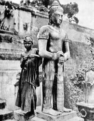 Ungdomlig anhängare av den store Buddha, 1936.