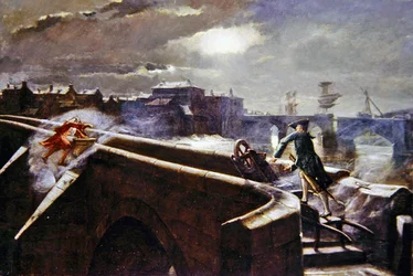 The Brigs of Ayr (olja på duk)