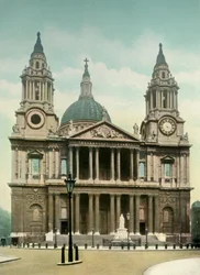 St. Pauls Cathedral, ca 1900-talet.