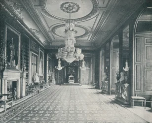 Throne Room, Windsor Castle, c1899, 1901