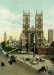 Westminster Abbey, ca 1900-talet.