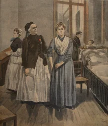 Hederskorset för Madamoiselle Bottard, illustration från 