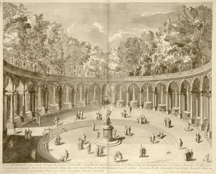 La Colonnade, Versailles, ca 1715 (gravyr)
