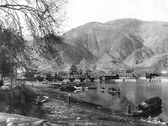 Baramulla, Kashmir, Indien, tidigt 1900-tal