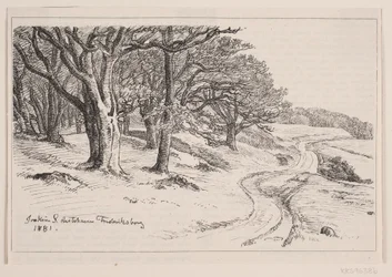 Från Hestehaven, Frederiksborg