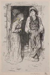 Illustration för "Askungen som fick prinsessan att ljuga"