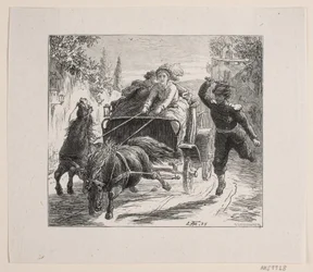Illustration för Bjørnstjerne Bjørnson "En skiss från Italien"